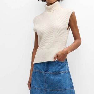 Tanya Taylor
Aaron Alpaca Knit Sleeveless Turtleneck Sweater